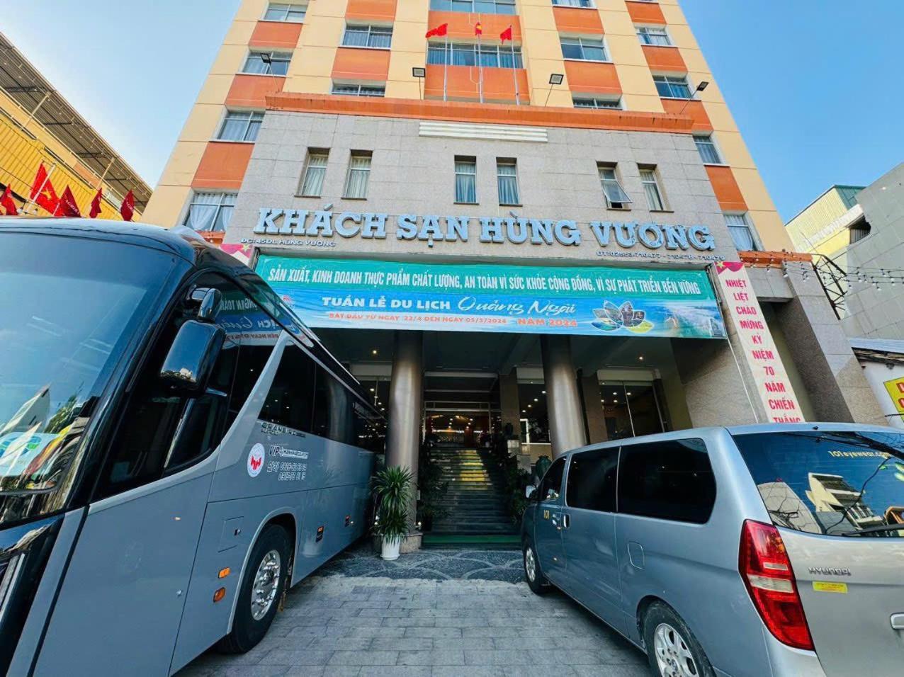 Hotel Khach San Hung Vuong Quảng Ngãi Exterior foto